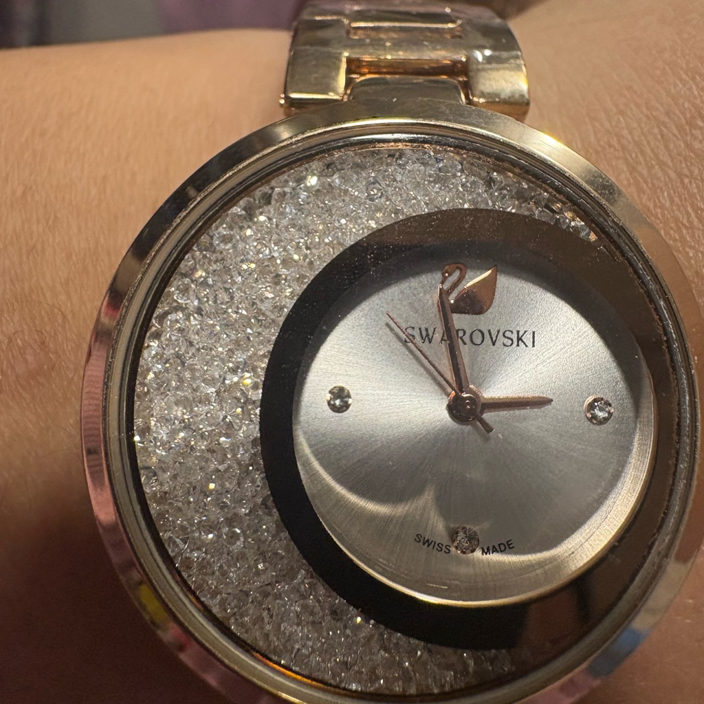 Swarovski Women's Rose Gold Crystal Watch